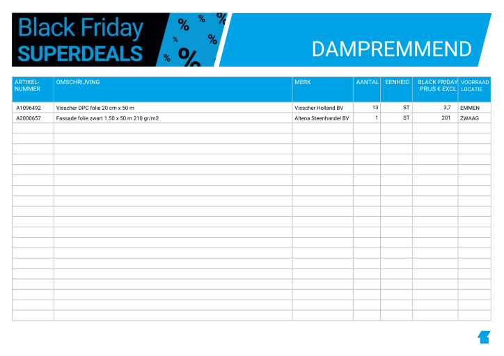 Dampremmende lagen